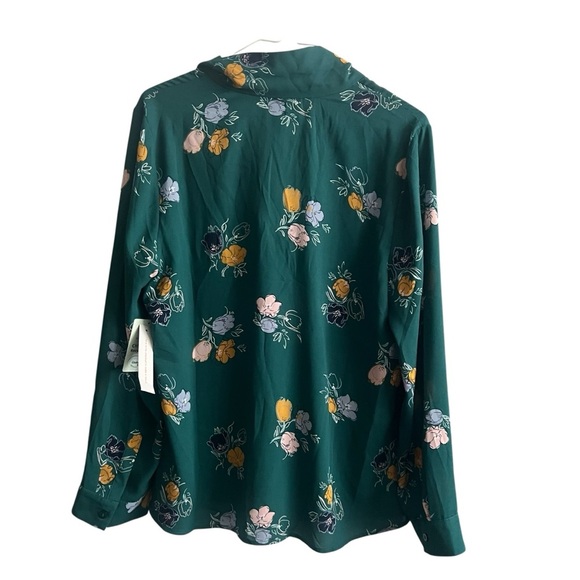 Modcloth Floral Blouse, New with Tags - Picture 3 of 6